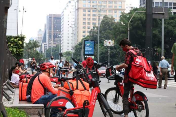Trabalho - geral - entregador de aplivativo - delivery - ifood
