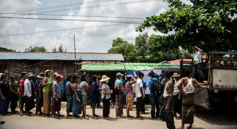 Um terço da população de Mianmar sofre com insegurança alimentar aguda