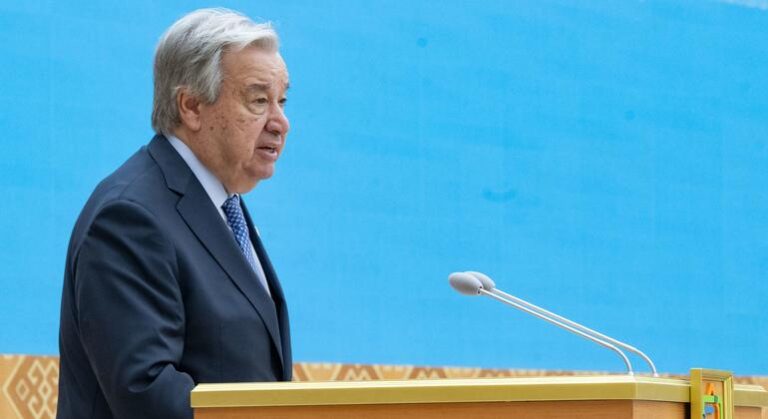 A geografia nunca deve definir o destino de um país, diz líder da ONU