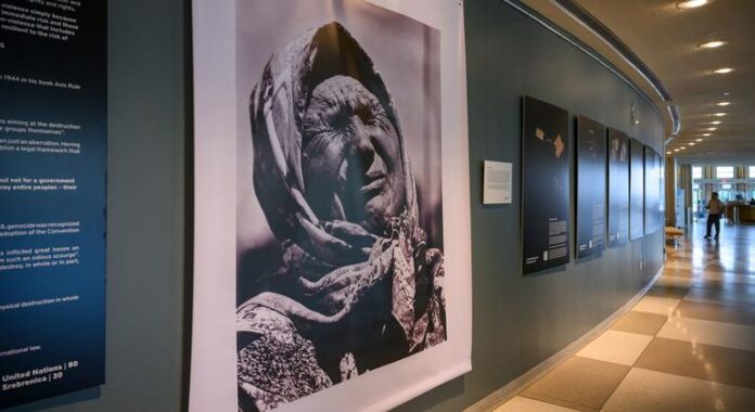 ONU recebe monumento em memória das vítimas do Genocídio de Srebrenica
