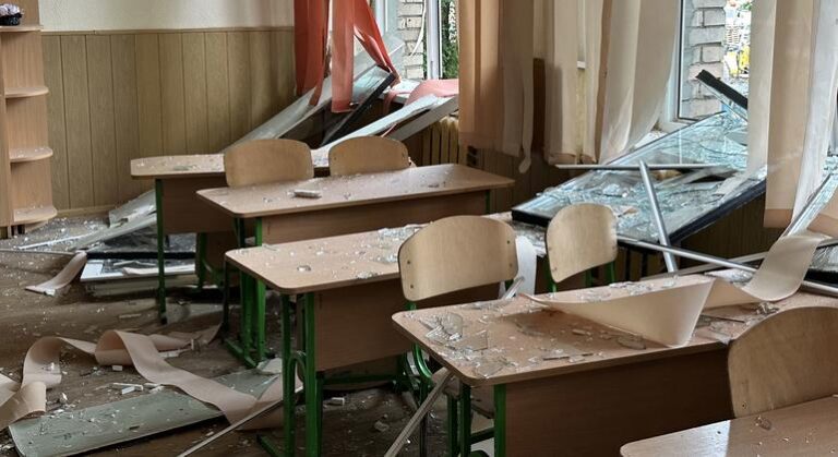 Mais de 340 centros de ensino danificados ou destruídos na Ucrânia este ano