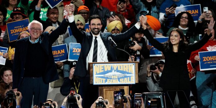 Jovem democrata Zohran Mamdani é eleito prefeito de Nova York