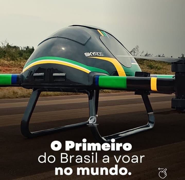Vertical Connect entra para a Forbes Latina com a primeira aeronave elétrica desenvolvida no Brasil