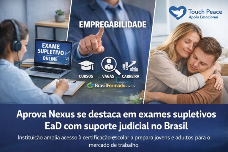 Centro de Ensino Aprova Nexus se destaca no Brasil ao operar exames supletivos EaD com respaldo judicial