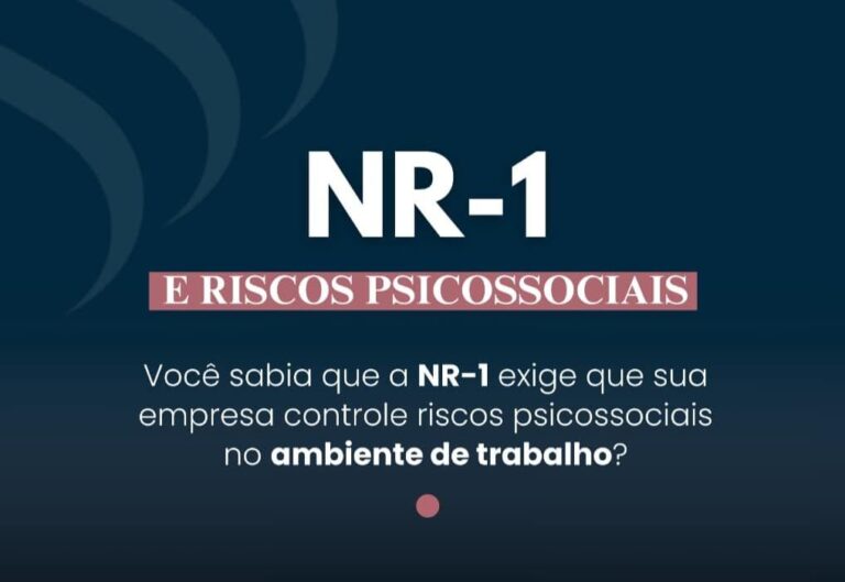 NR-1, Riscos Psicossociais e Saúde Mental: da Avaliação ao Plano de Ação Como Investimento Estratégico nas Empresas