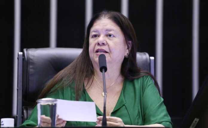 Deputada Laura Carneiro (PSD-RJ) fala no Plenário da Câmara dos Deputados