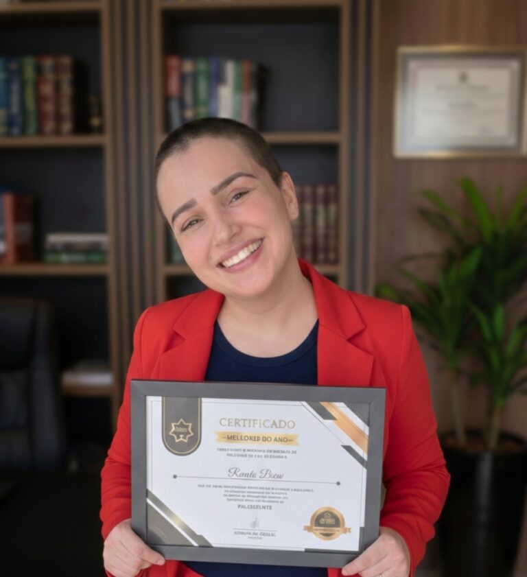 Renata Bicov recebe prêmio em Osasco e desafia discursos prontos no mundo corporativo