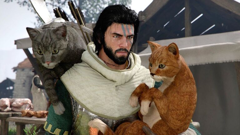 Como ter pets em Crimson Desert e comprar roupas para cães e gatos