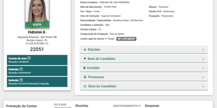 Deputada que fez blackface em SP declarou-se parda à Justiça Deputada que fez blackface em SP declarou-se parda à Justiça Eleitoral