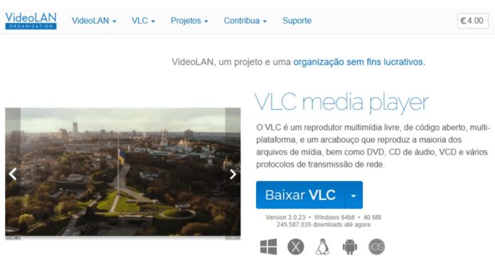 Que fim levou o VLC, player simples que abria qualquer formato de vídeo?