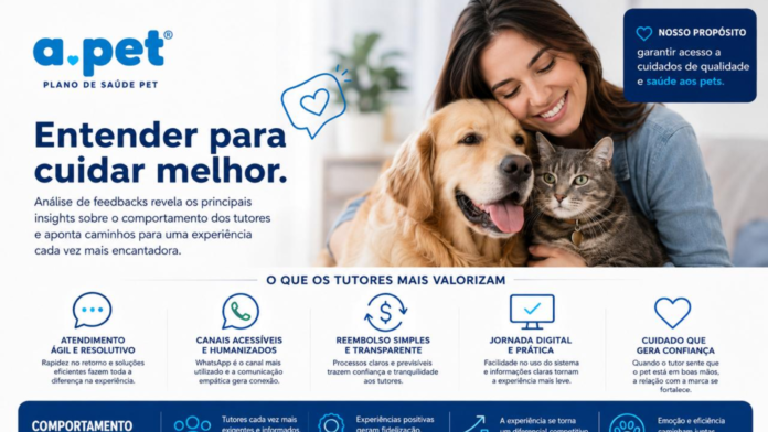 APET (1) Tutora abraçando cachorro e gato em campanha da APet sobre humanização, cuidado e experiência no mercado pet