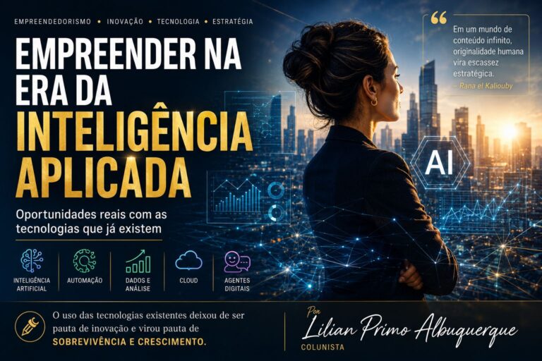 Empreender na era da inteligência aplicada