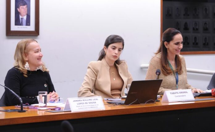 Especialistas defendem na Câmara controle da violência contra mulheres nas Audiência Pública - Misoginia em rede: radicalização digital, disseminação do ódio contra mulheres. Dep. Tabata Amaral (PSB-SP)