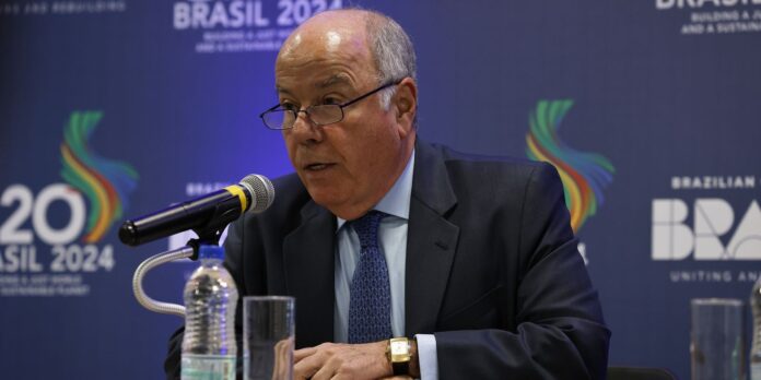 Mauro Vieira participa de reunião de chanceleres do Brics