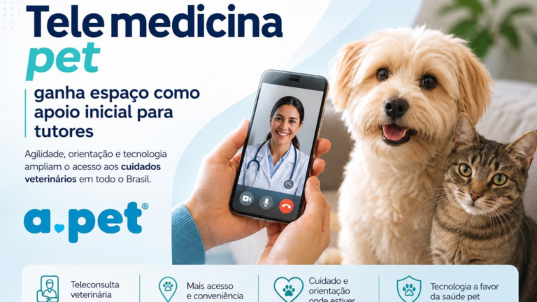 APet aposta em telemedicina pet para ampliar acesso aos cuidados veterinários no Brasil
