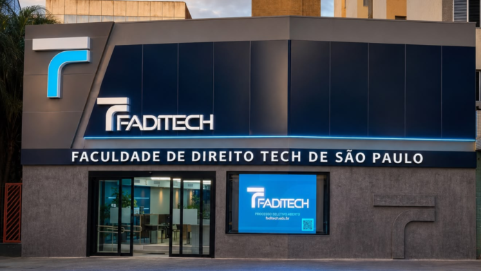 Faditech FADITECH, Faculdade de Direito Tech de São Paulo, localizada na Avenida Liberdade, em São Paulo.