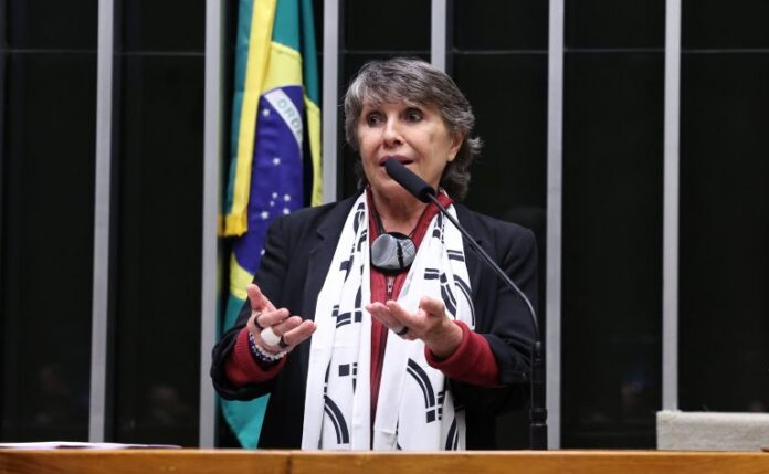 Câmara aprova MP que destina recursos para recuperação de cidades Discussão e votação de propostas legislativas. Dep. Erika Kokay (PT - DF)
