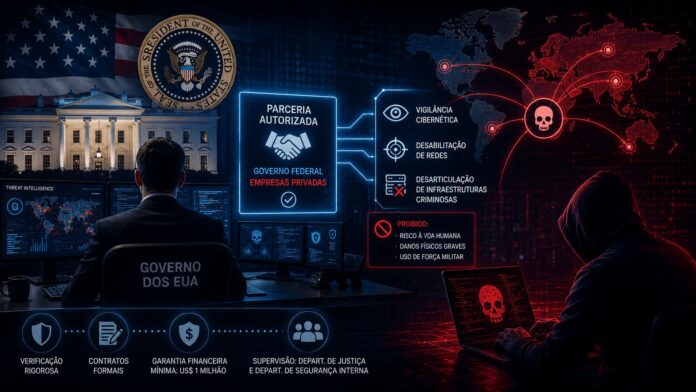 Trump autoriza empresas privadas a atuar em operações ofensivas contra Trump autoriza empresas privadas a atuar em operações ofensivas contra cibercriminosos