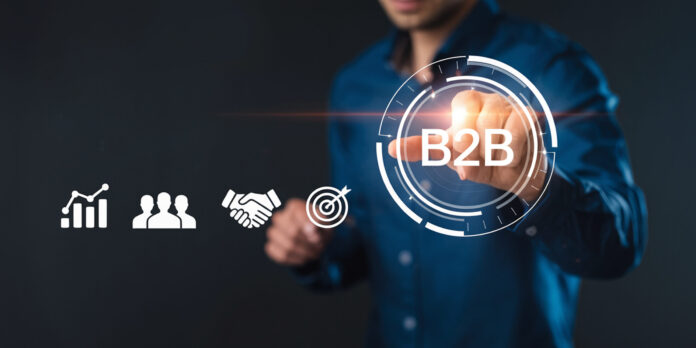 b2b-businessman-touching-interface-seamlessly-connecting-enhancing-operational-efficiency Vendas Hardcore