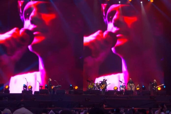 Rock in Rio: Cazuza surge no telão com Barão Vermelho Rock in Rio: Cazuza surge no telão com Barão Vermelho - 06/09/2026 - Ilustrada