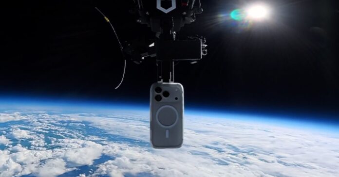 Da estratosfera: iPhone 17 Pro resiste a queda de 30 km de altitude e bate recorde