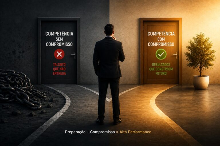 Competência sem compromisso: o risco silencioso que empresas ainda toleram