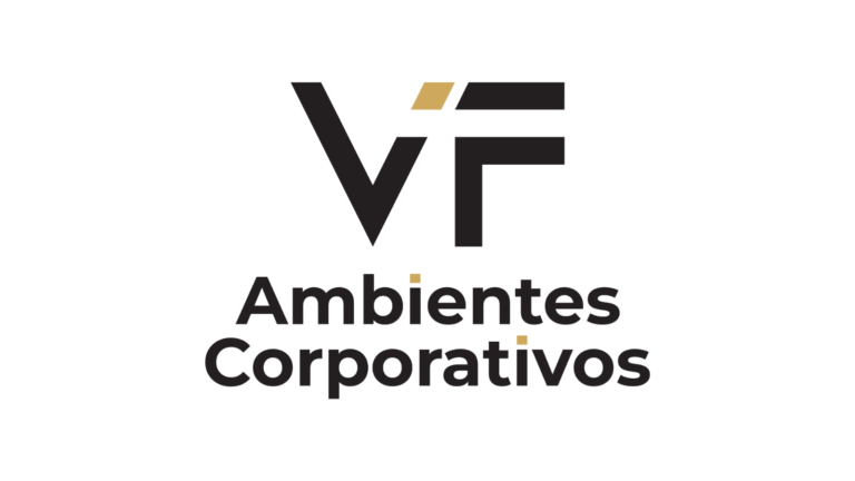 Logo da VF Ambientes Corporativos, patrocinadora Prata da 4ª edição do Conexão Empresarial 2026.
