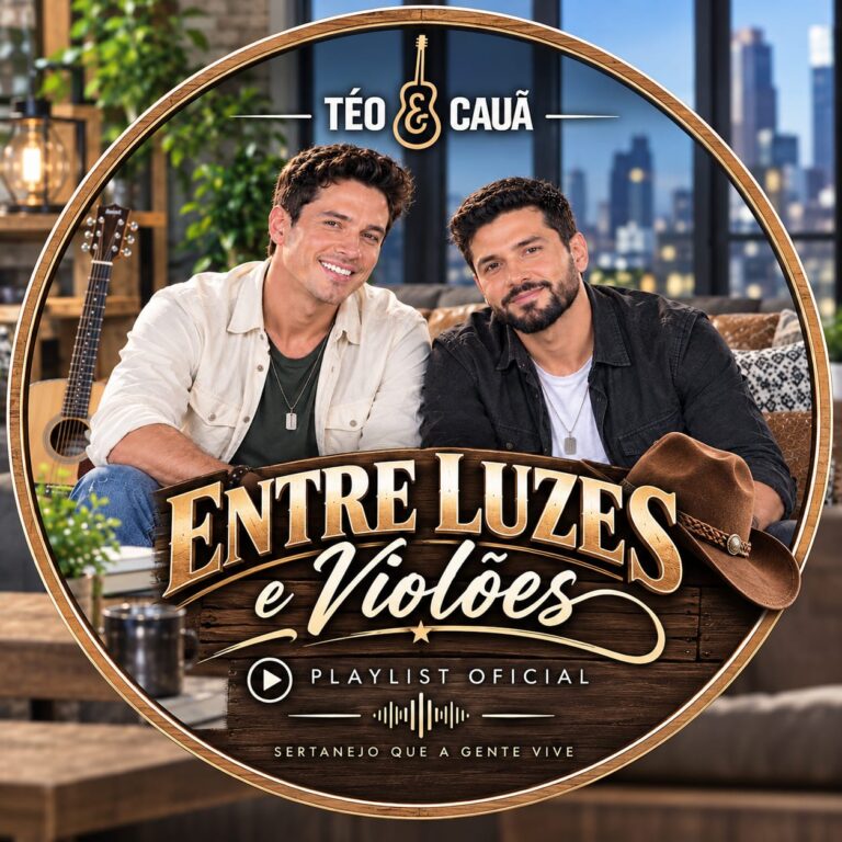 Téo & Cauã apresentam “Entre Luzes e Violões”, projeto dedicado ao sertanejo contemporâneo