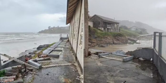 Tsunami meteorológico: entenda o evento raro e rápido que atingiu Tsunami meteorológico: entenda o evento raro e rápido que atingiu SC