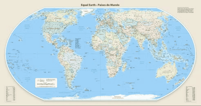 ONU aprova mudança na representação do mapa-múndi para reduzir distorções ONU aprova mudança na representação do mapa-múndi para reduzir distorções