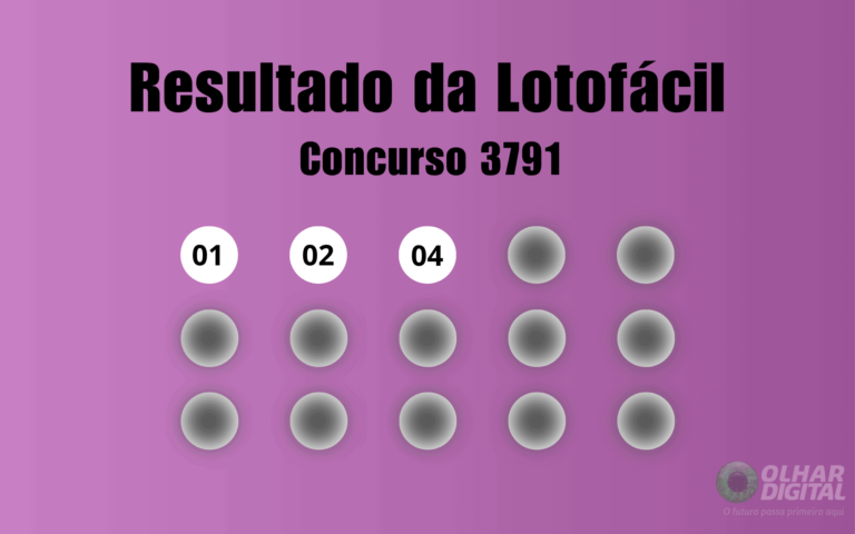 Resultado da Lotofácil de hoje: veja números e ganhadores do concurso 3791 (segunda, 28/09)