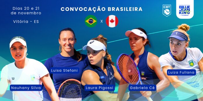 Seleção feminina de tênis é convocada para Billie Jean King Seleção feminina de tênis é convocada para Billie Jean King Cup